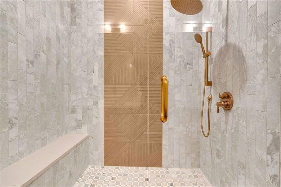 Close-up of interior finishes inside a home in , Monroe (Image 18).