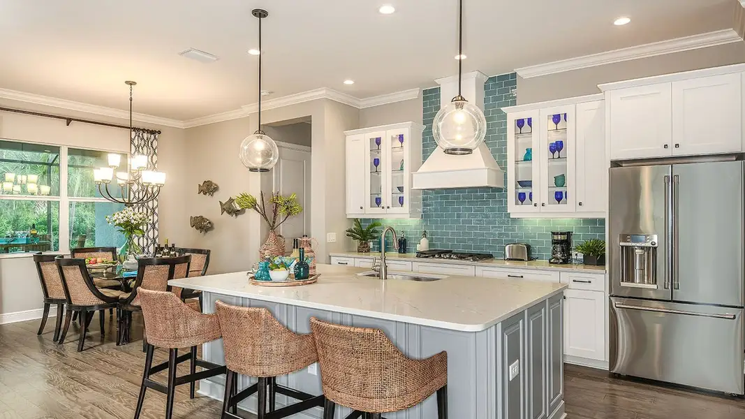 Representative furnished interior of a home built from the Bright Meadow 2 by Neal Communities in Verandah Real Estate and Homes for Sale in Fort Myers, FL - Neal Communities, Fort Myers (Image 6).