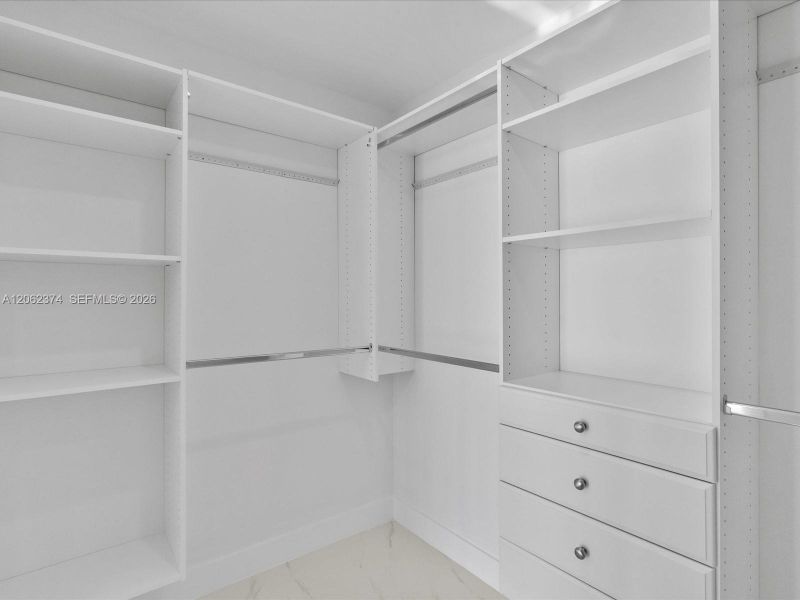 Furnished interior view inside a new home in , Miami (Image 16).