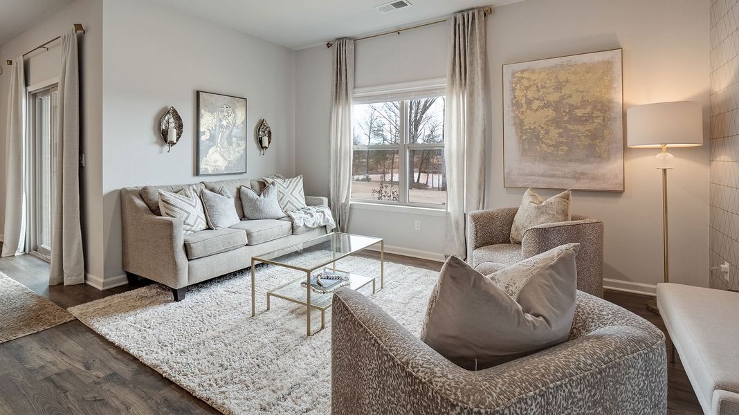 Representative furnished interior of a home built from the CALI by D.R. Horton in Riggs Pointe, Millington (Image 7).