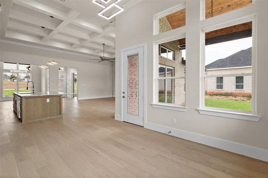 Spacious, unfurnished interior of a new home in Pecan Plantation, Granbury (Image 36). Spacious, unfurnished interior of a new home in Pecan Plantation, Granbury (Image 36).