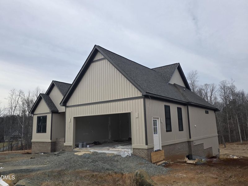 Front garage side Front garage side