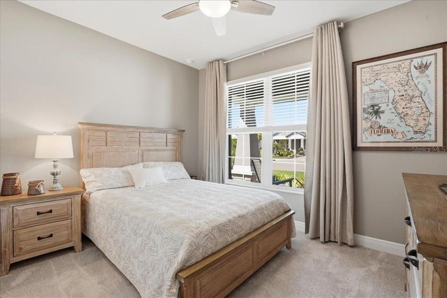 Furnished interior view inside a new home in Cypress Glen at River Wilderness, Parrish (Image 35).