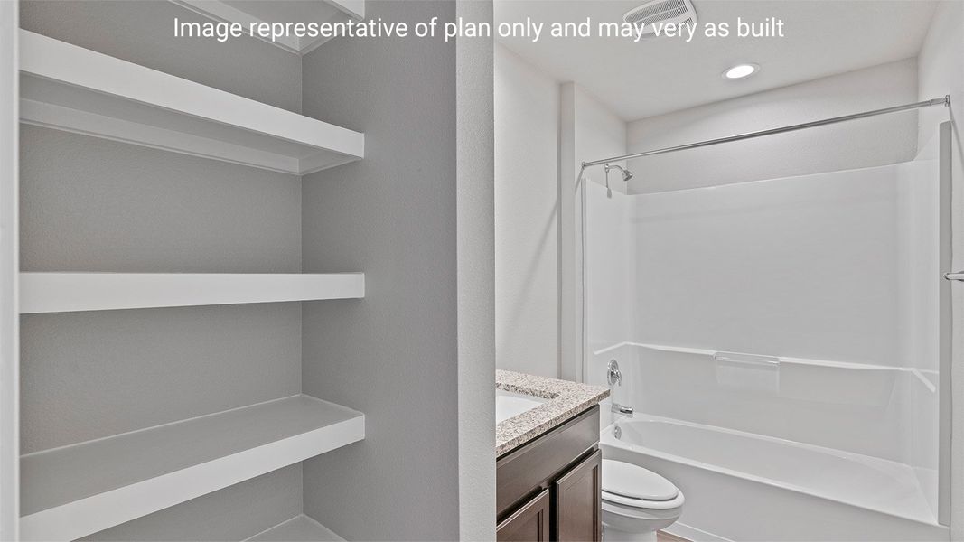 Furnished interior view inside a new home in Rancho Vista, Corpus Christi (Image 15). Furnished interior view inside a new home in Rancho Vista, Corpus Christi (Image 15).