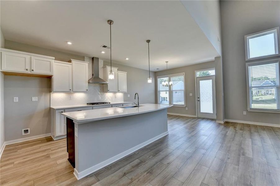 Furnished interior view inside a new home in The Reserve At Liberty Park, Braselton (Image 6).