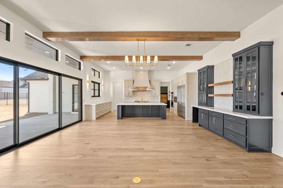 Furnished interior view inside a new home in Montclair, Prosper (Image 6). Furnished interior view inside a new home in Montclair, Prosper (Image 6).