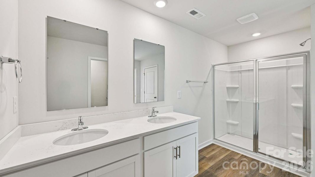 Furnished interior view inside a new home in Clark Creek Landing, Lincolnton (Image 4).