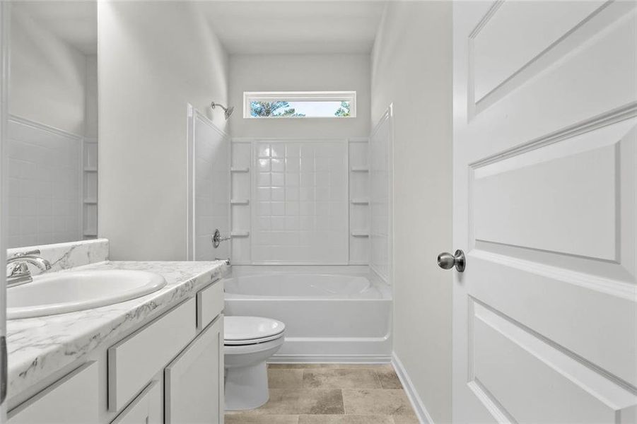 Furnished interior view inside a new home in North Haven, Rome (Image 5).