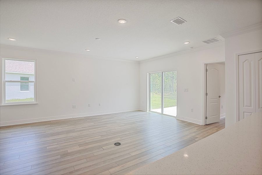 Representative unfurnished interior of a home built from the Ashton by Maronda Homes in Malabar Springs, Palm Bay (Image 60).