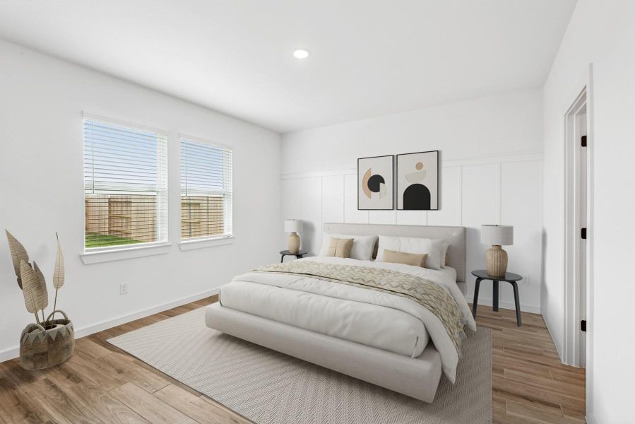 Spacious primary suite (*Photo not of actual home and used for illustration purposes only.) Spacious primary suite (*Photo not of actual home and used for illustration purposes only.)