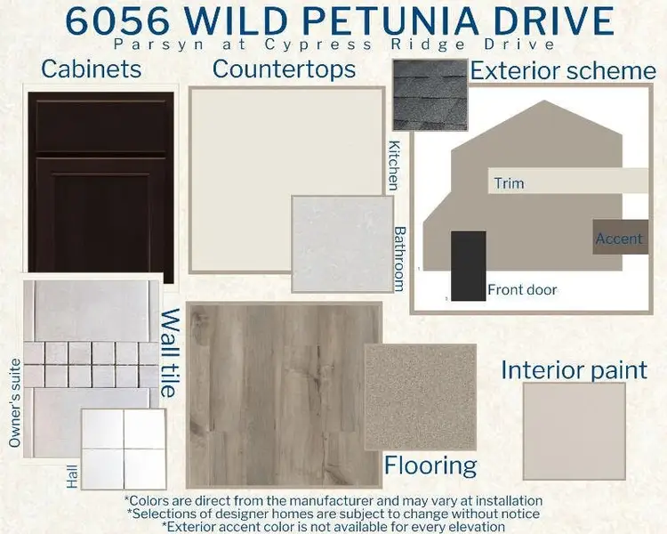 Parsyn - Colors for this home Parsyn - Colors for this home