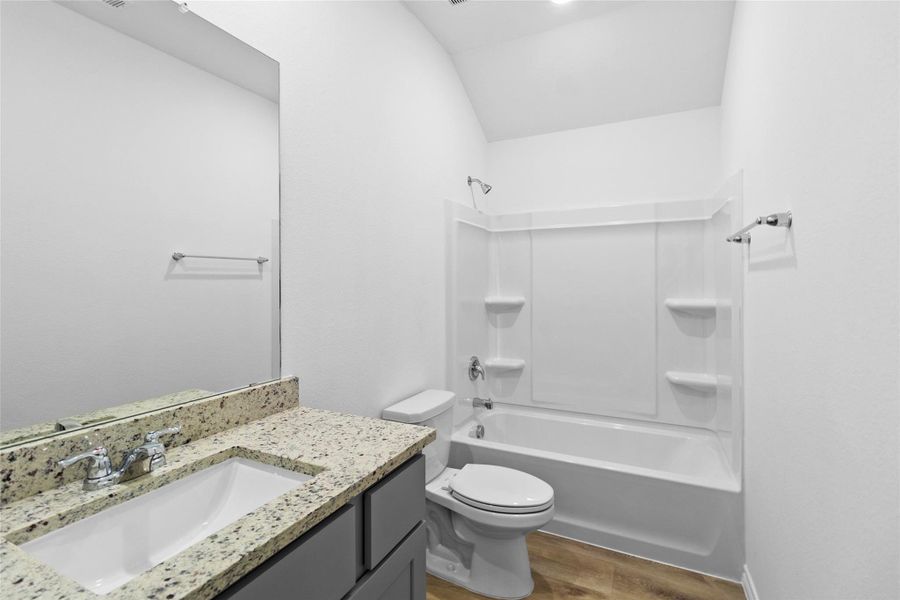 Furnished interior view inside a new home in , Willis (Image 8).
