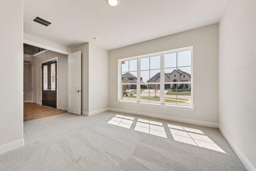 Spacious, unfurnished interior of a new home in South Pointe, Mansfield (Image 24). Spacious, unfurnished interior of a new home in South Pointe, Mansfield (Image 24).