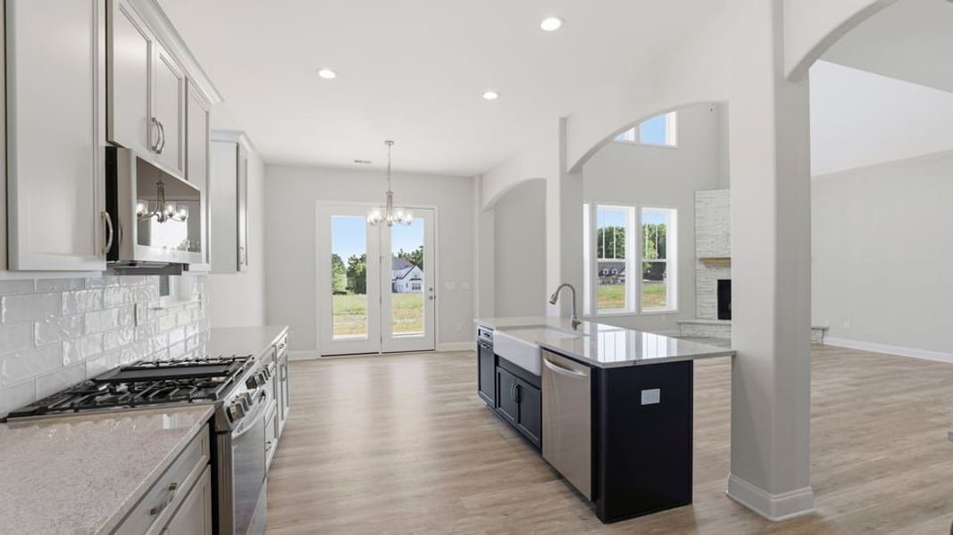 Furnished interior view inside a new home in Alder Pond, Campobello (Image 8).