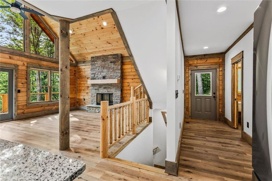 Spacious, unfurnished interior of a new home in , Ball Ground (Image 27). Spacious, unfurnished interior of a new home in , Ball Ground (Image 27).