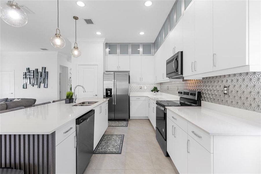 Furnished interior view inside a new home in , Immokalee (Image 18).