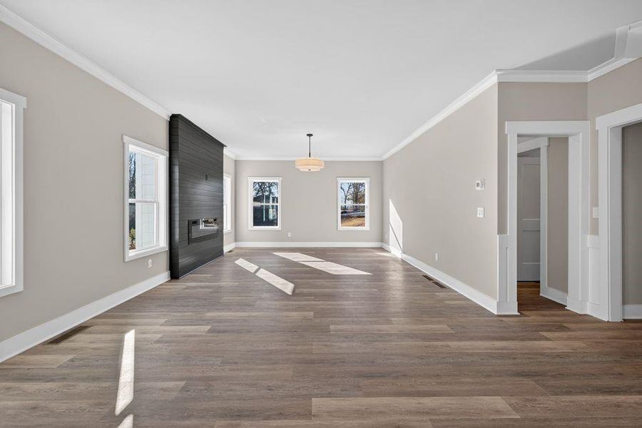 Spacious, unfurnished interior of a new home in , Flowery Branch (Image 40).