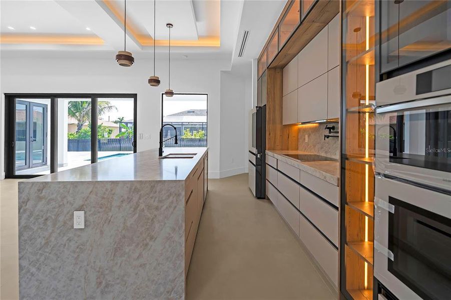 Furnished interior view inside a new home in , Cape Coral (Image 16).