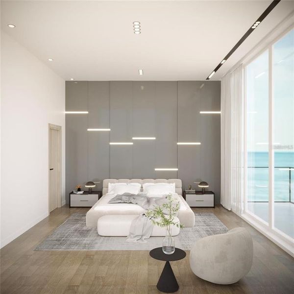 Furnished interior view inside a new home in , Sarasota (Image 4).