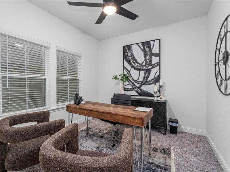 Furnished interior view inside a new home in , Splendora (Image 8).