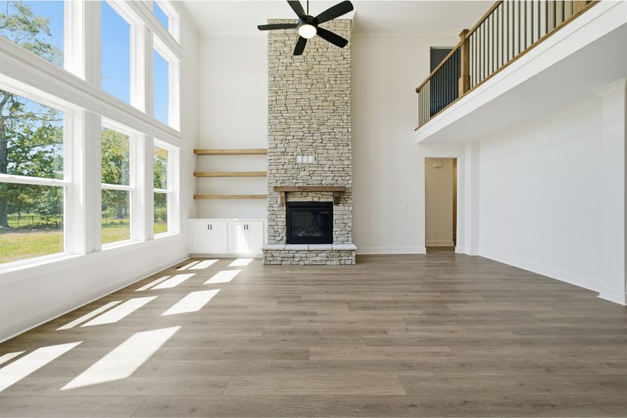 Spacious, unfurnished interior of a new home in Belvoir, Fairview (Image 62). Spacious, unfurnished interior of a new home in Belvoir, Fairview (Image 62).