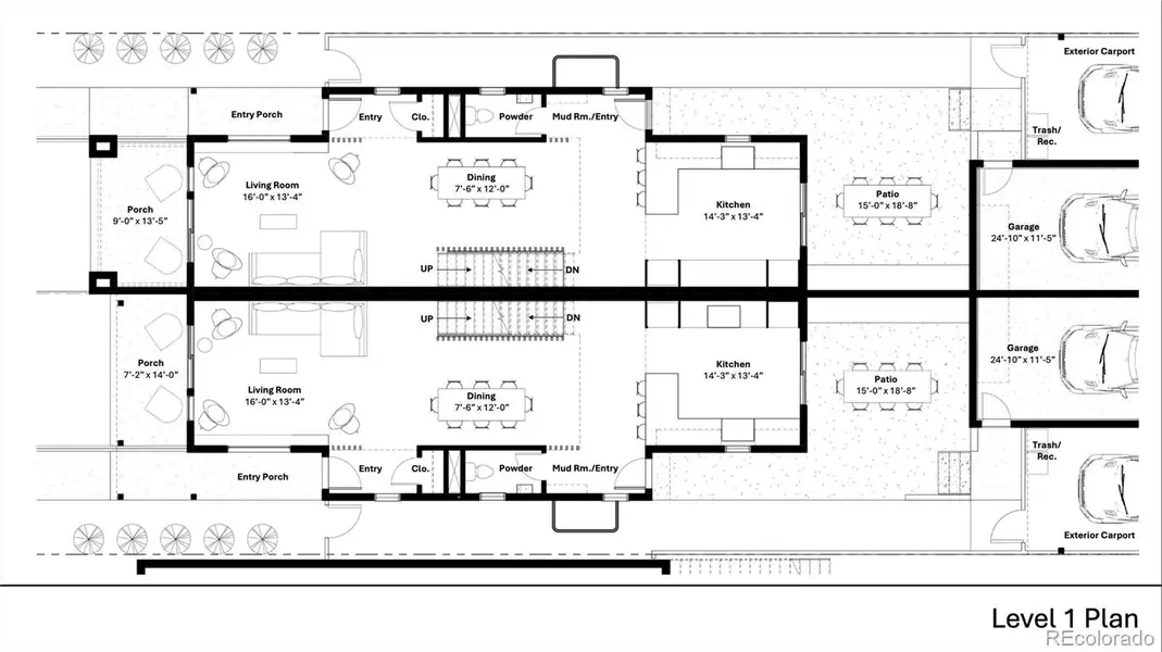 2D floor plan layout of this home in , Denver, CO (Image 4).