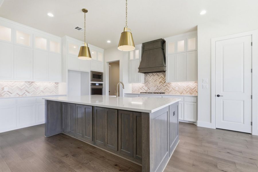 Furnished interior view inside a new home in Aledo Heights - Aledo ISD, Aledo (Image 6).