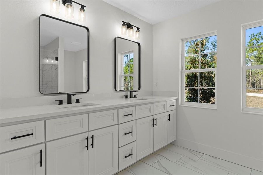 Furnished interior view inside a new home in , Brooksville (Image 10).