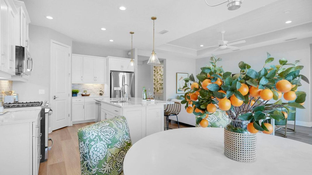Furnished interior view inside a new home in Wildleaf Real Estate and Homes for Sale in Parrish, FL - Neal Communities, Parrish (Image 14).