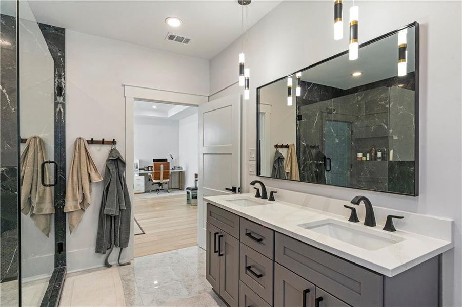 Furnished interior view inside a new home in , Lawrenceville (Image 36).