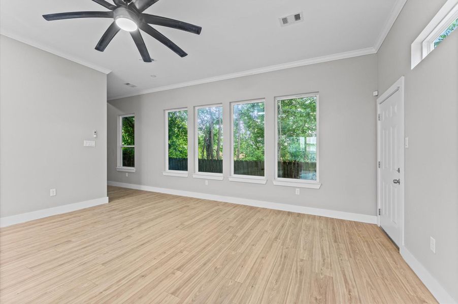 Spacious, unfurnished interior of a new home in , Houston (Image 23). Spacious, unfurnished interior of a new home in , Houston (Image 23).