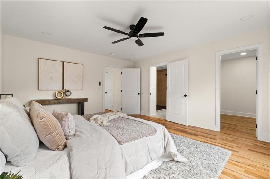 Furnished interior view inside a new home in , Atlanta (Image 35). Furnished interior view inside a new home in , Atlanta (Image 35).