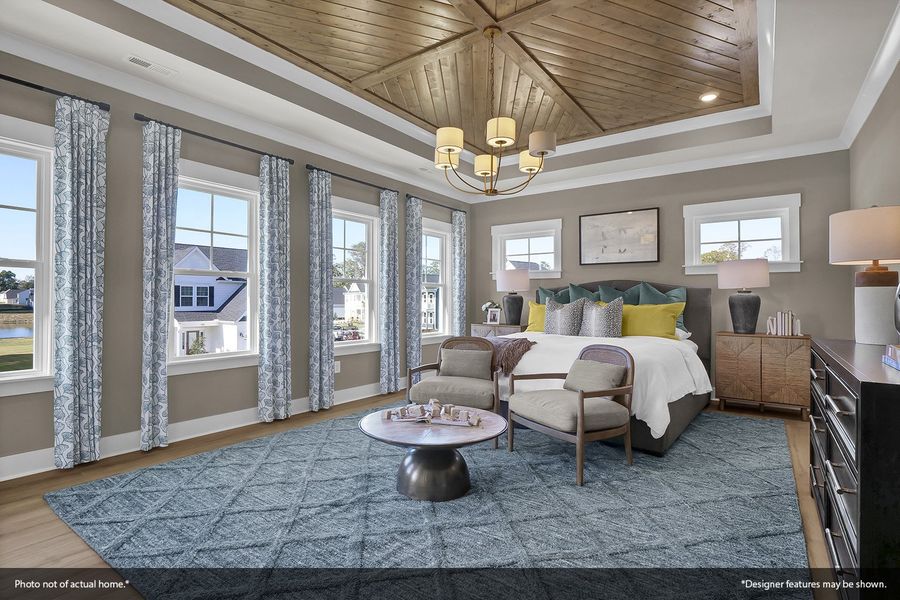 Furnished interior view inside a new home in Hewing Farms, Summerville (Image 7).
