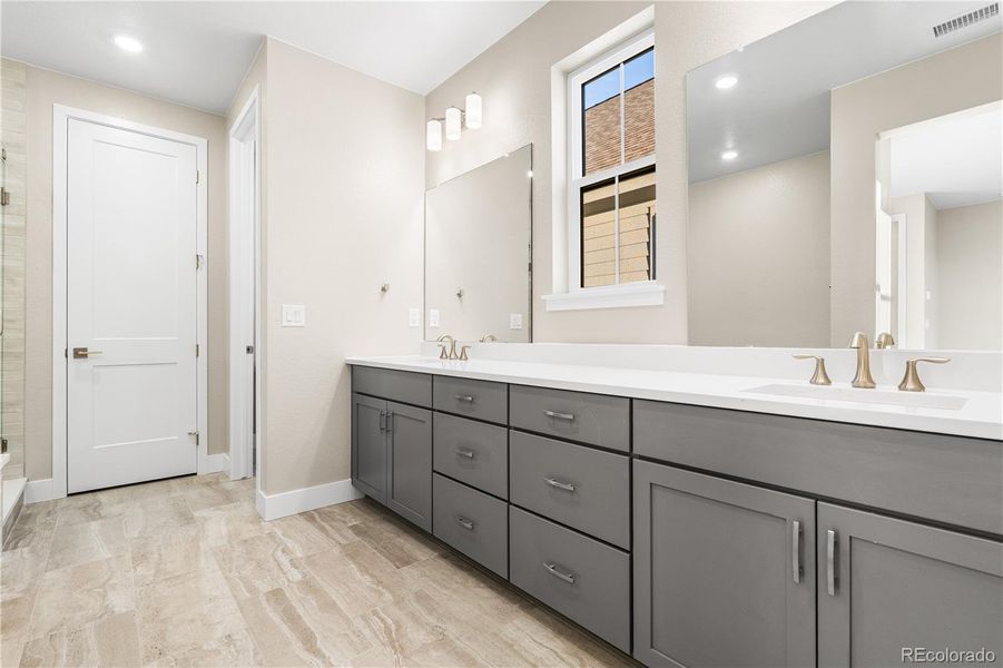 Furnished interior view inside a new home in Stargaze at Solstice, Littleton (Image 16).