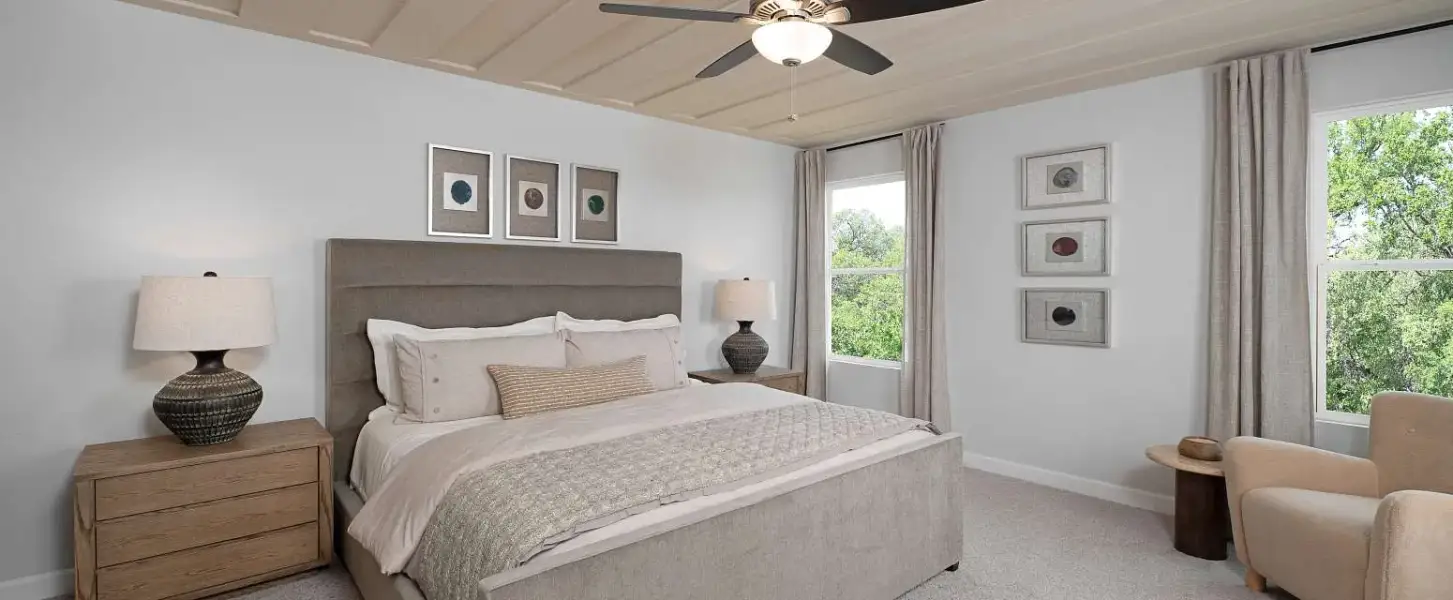 Representative furnished interior of a home built from the Wyatt by Ashton Woods in Saddlebrook Ranch, Schertz (Image 8).