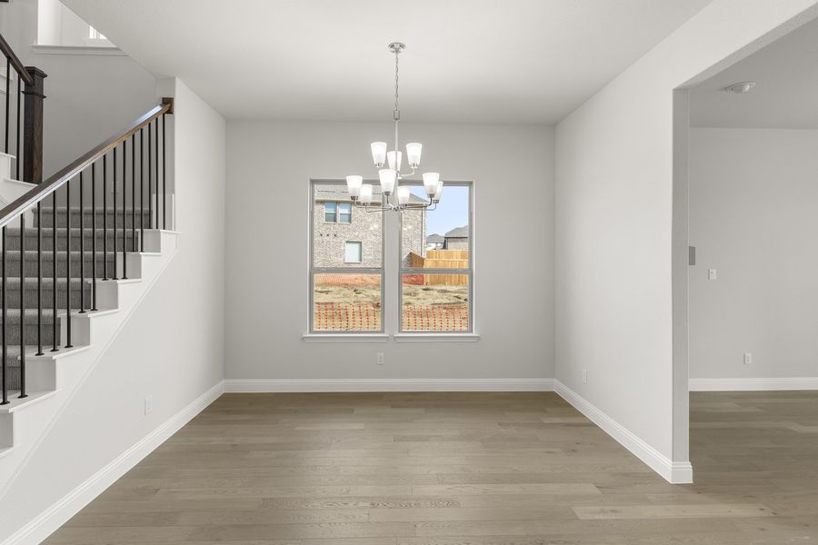 Representative unfurnished interior of a home built from the Sherman by Windsor Homes in Anna Town Square, Anna (Image 14).