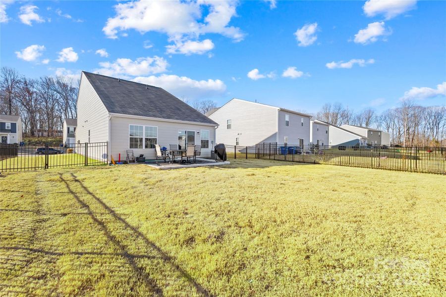 Exterior details and patio area of a home in , Statesville (Image 21).