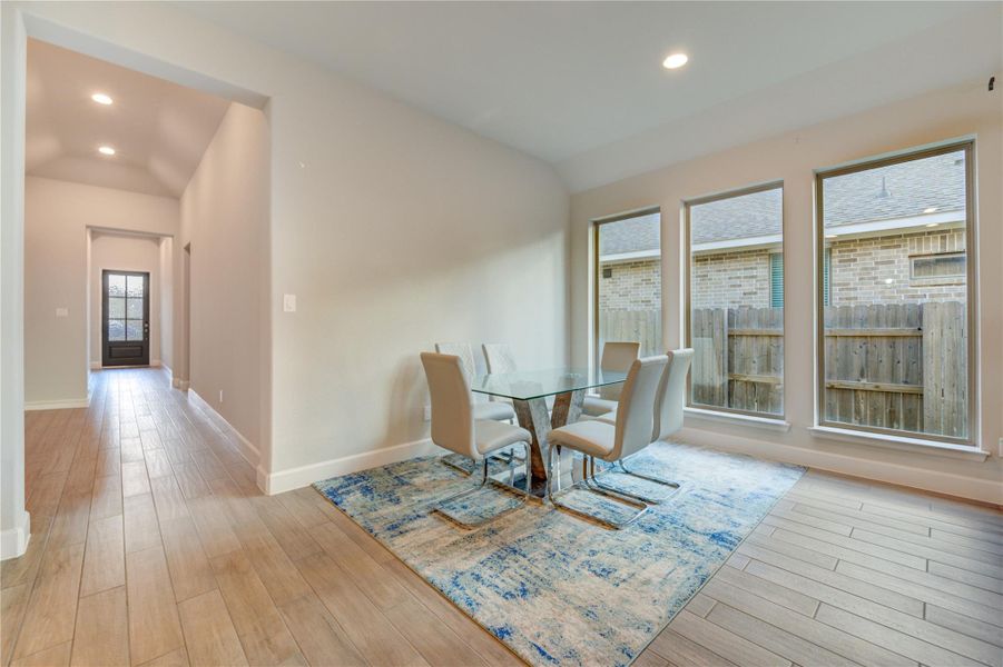 Furnished interior view inside a new home in , Katy (Image 19).