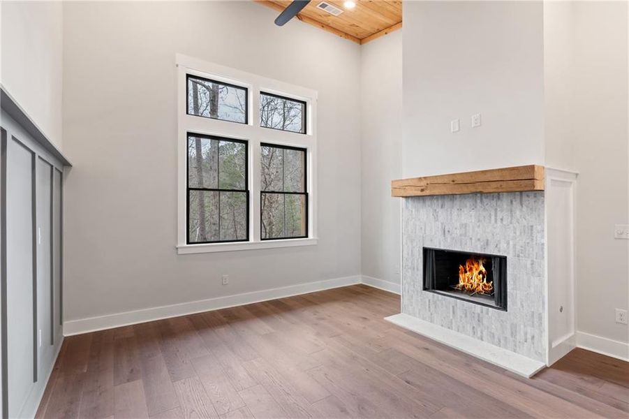 Spacious, unfurnished interior of a new home in , Ellijay (Image 21).