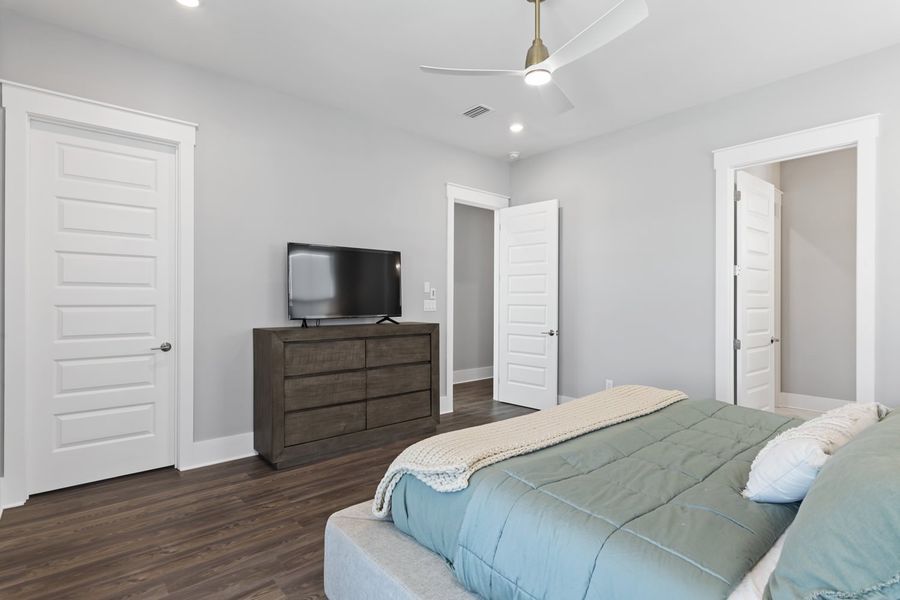 Representative furnished interior of a home built from the The Heron 20 by Brock Built in Twin Palms, Inlet Beach (Image 52).