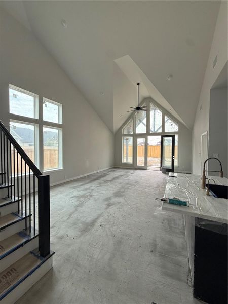 In-progress construction of a new home in Bridgeland 45', 50', 70', Cypress, TX (Image 9).