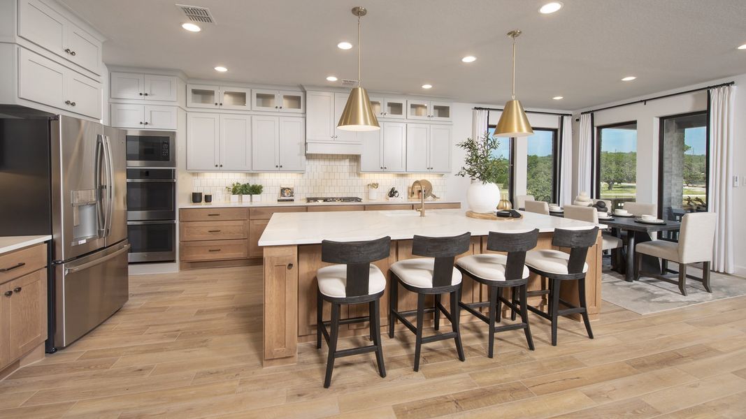 Furnished interior view inside a new home in Johnson Ranch, Bulverde (Image 9). Furnished interior view inside a new home in Johnson Ranch, Bulverde (Image 9).