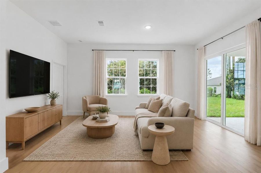 Furnished interior view inside a new home in , Ocala (Image 9).