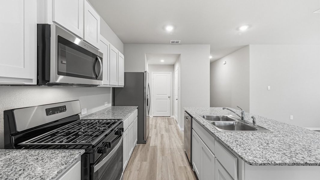 Furnished interior view inside a new home in Legado, Cleburne (Image 8).