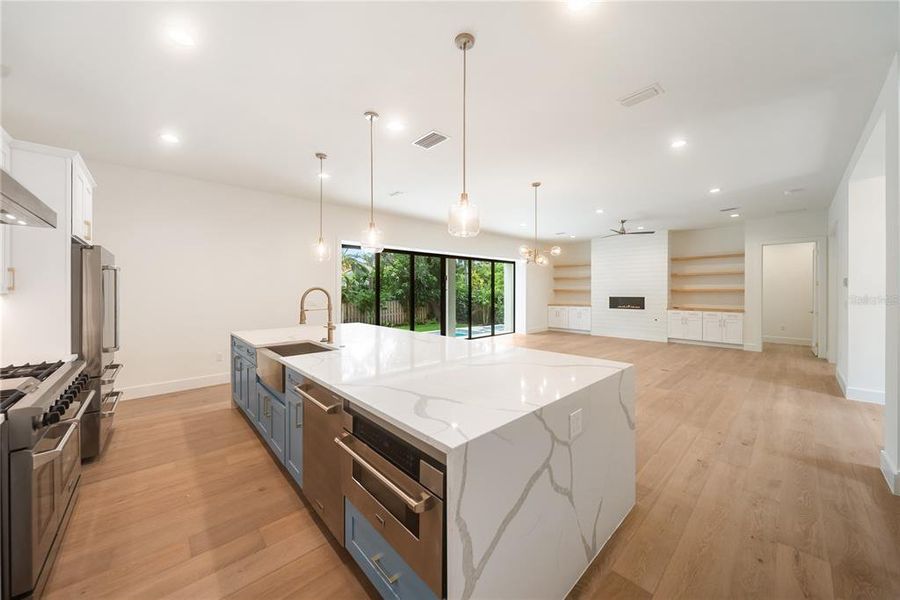 Furnished interior view inside a new home in , Sarasota (Image 60).