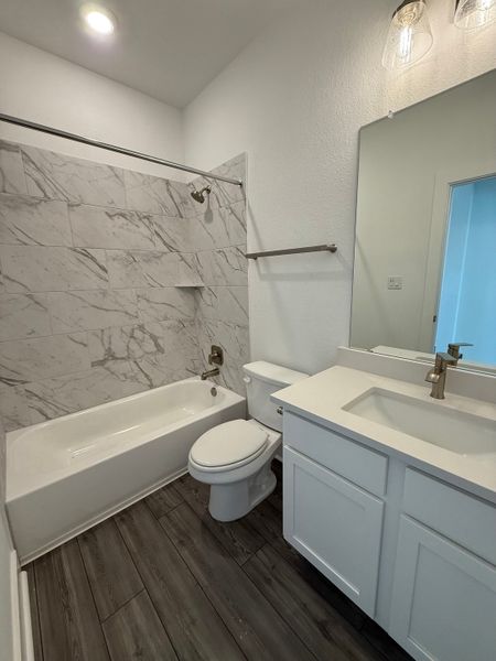 Furnished interior view inside a new home in Sage Collection – Freedom at Anthem, Kyle (Image 5).