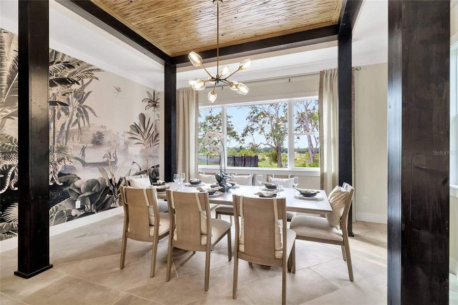 Furnished interior view inside a new home in Serengeti, Spring Hill (Image 12).