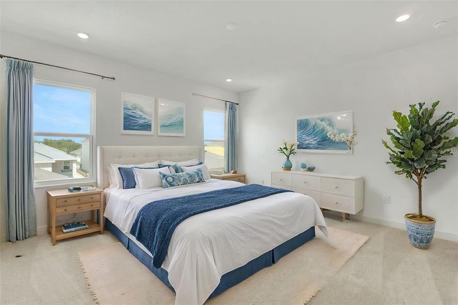 Furnished interior view inside a new home in Crossroads at Kelly Park, Apopka (Image 7).