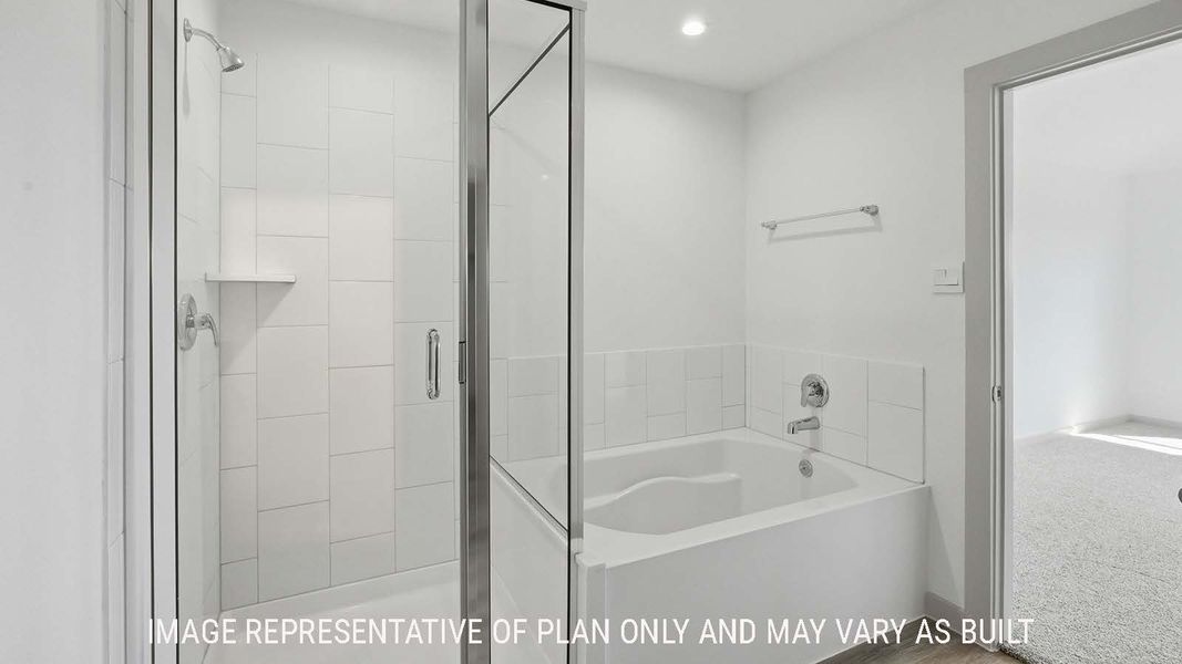 Furnished interior view inside a new home in Reserve at Mallard Lakes, Orange (Image 9).