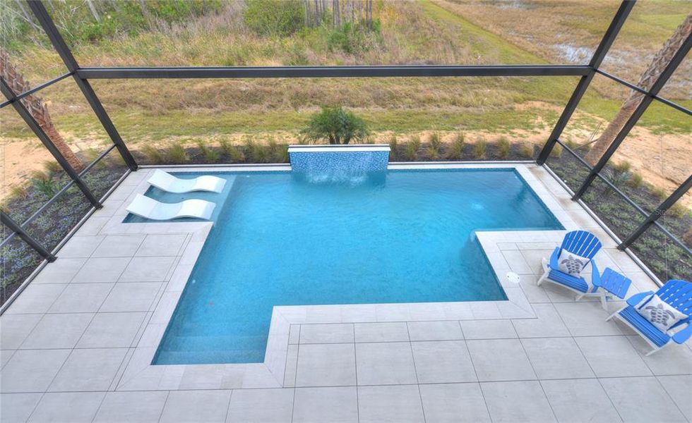 Exterior details and patio area of a home in Veranda Bay, Flagler Beach (Image 2).